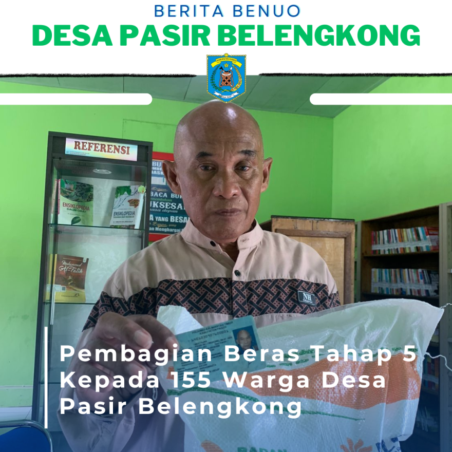 PEMBAGIAN BERAS TAHAP 5 TAHUN 2024 DISALURKAN MELALUI PT. POS INDONESIA